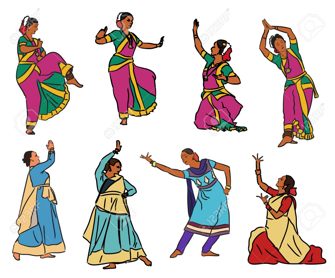 1300x1078 Dancing Images Clip Art Vector