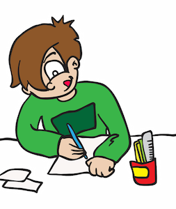 253x300 Homework Clipart Hard Worker