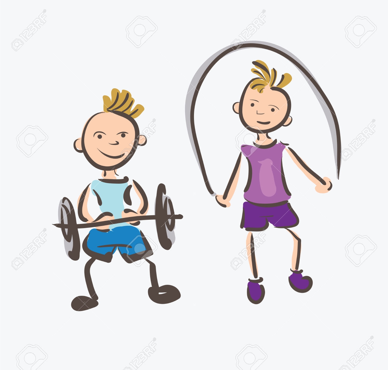 1300x1241 Clip Art Kids Exercise Clip Art