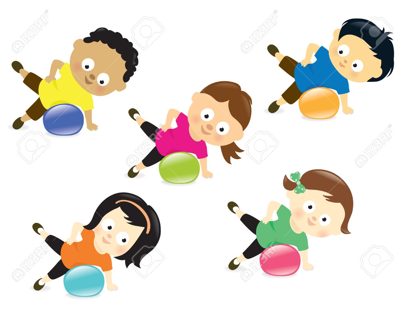 1300x1003 Kids Exercise Clip Art 101 Clip Art