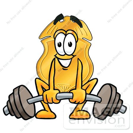 450x450 Impressive Stunning Cartoon Police Badge Image Clip Art Graphic