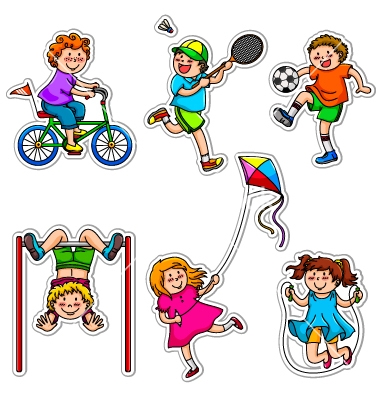 380x400 Toddlers Exercising Cliparts 268340
