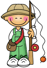 152x220 Lady Fishing Cliparts