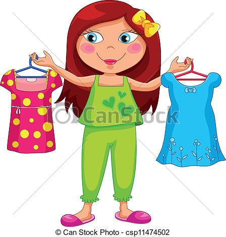 448x470 Child Getting Dressed Clip Art Clipart