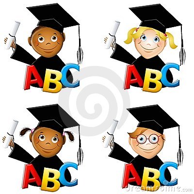 400x400 Kids Graduation Clipart