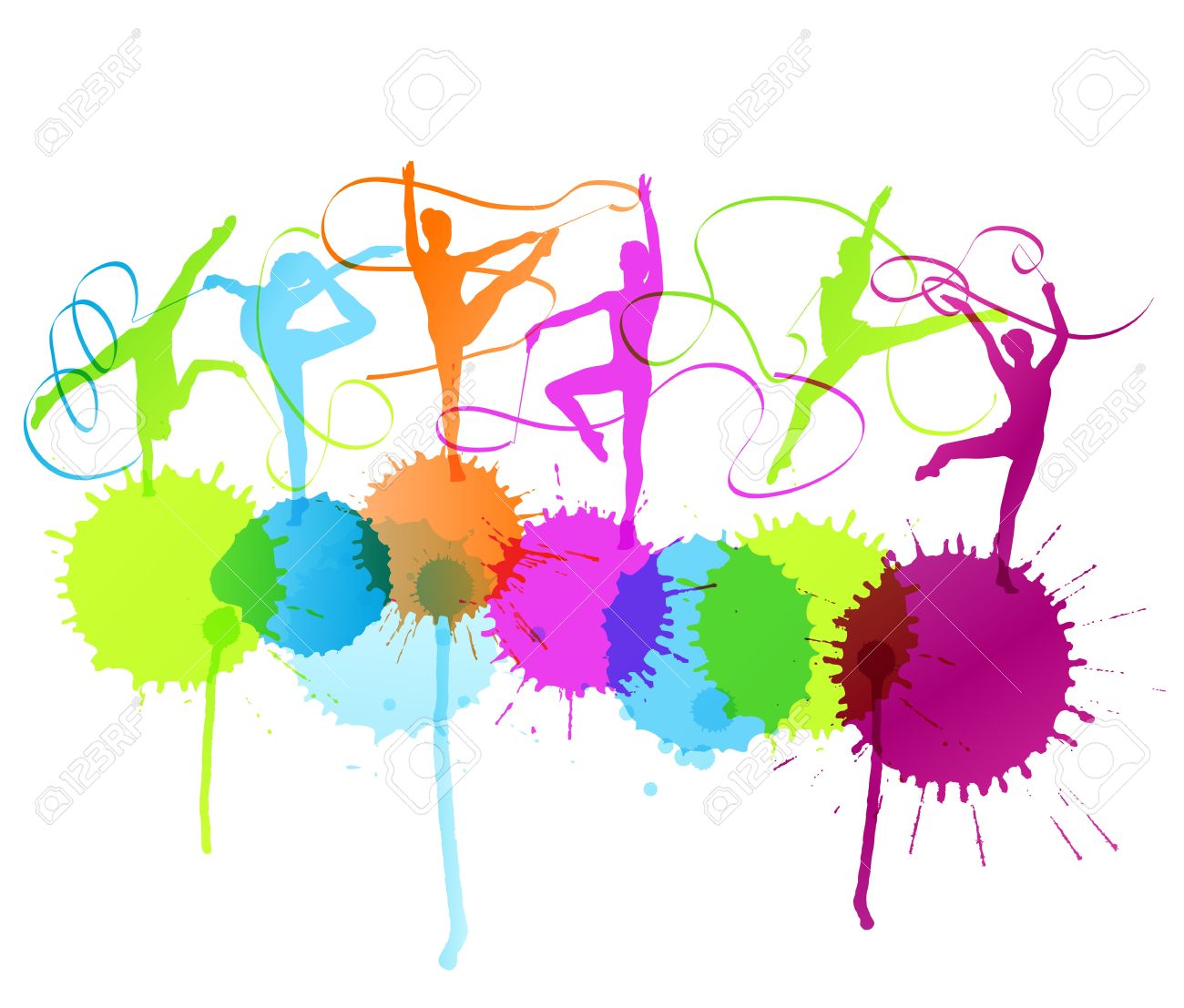 1300x1107 Gymnastics Clip Art