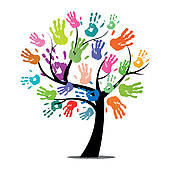 170x170 Handprint And Heart Border Clip Art