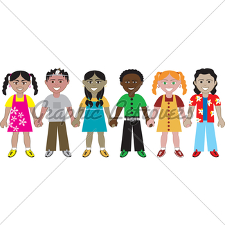 325x325 Kids Holding Hands 4 Gl Stock Images