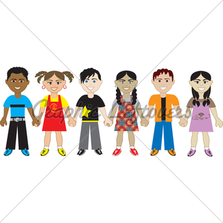 325x325 Kids Holding Hands Gl Stock Images