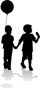136x300 Boys Clipart Image