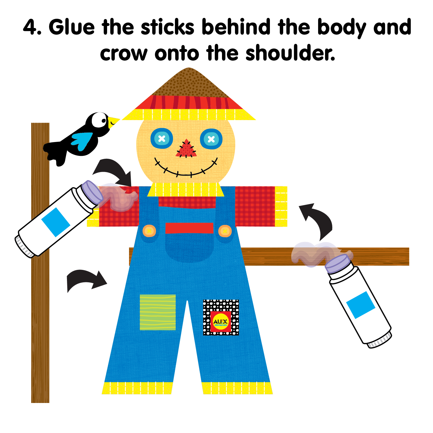 1500x1500 Clip Art For Making A Scarecrow Cliparts