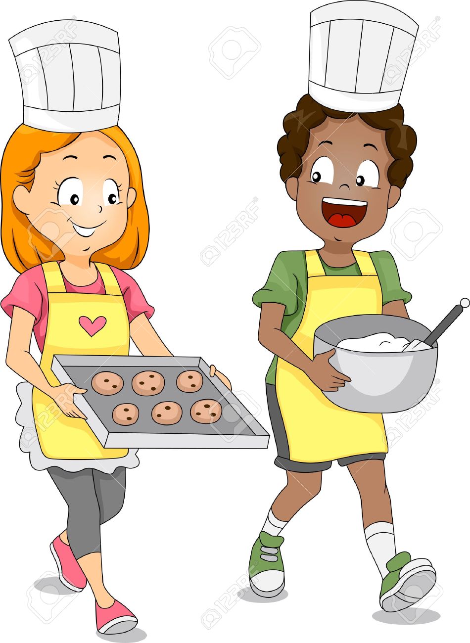 950x1300 The Kitchen Clipart Child Baking