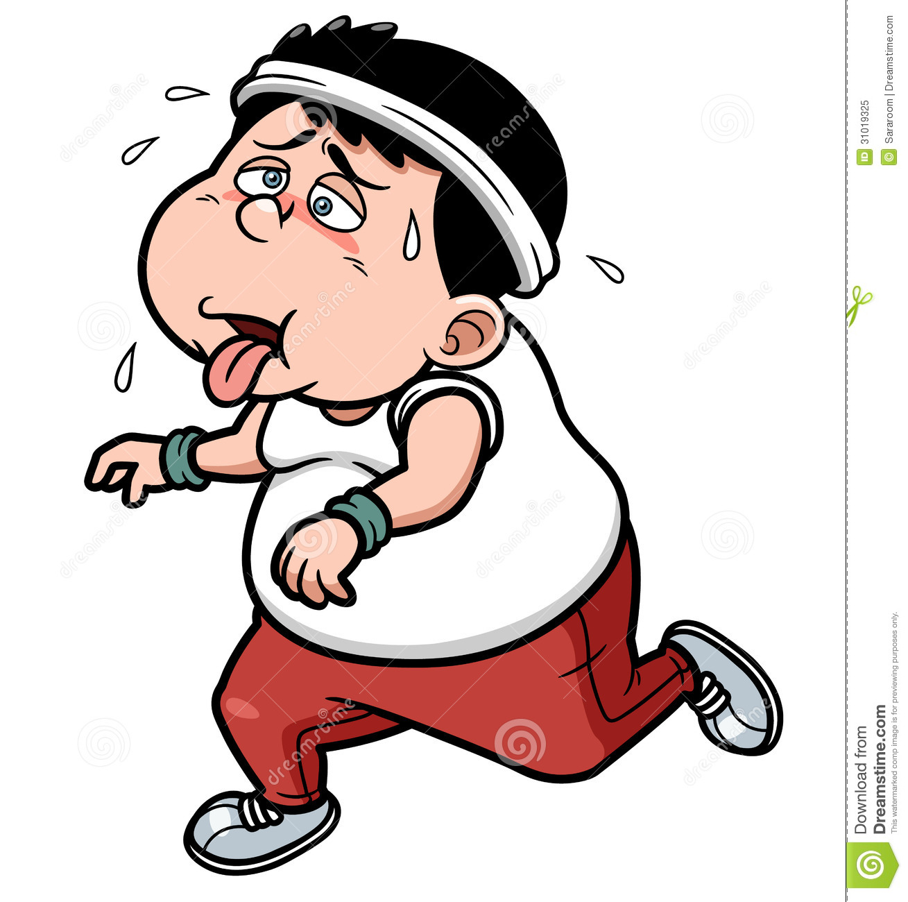 1309x1300 Man Jogging Clipart