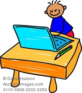 266x300 Kids Learning Computers Clipart Images And Stock Photos Acclaim