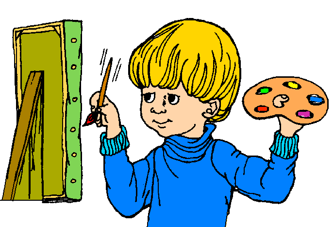 688x467 Kids Painting Clipart Cliparts