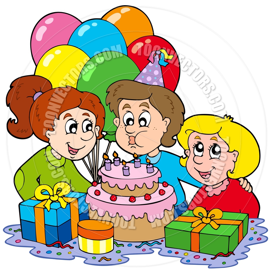 Kids Party Clipart