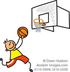 292x300 Illustration Of A Little Boy Playing Basketball