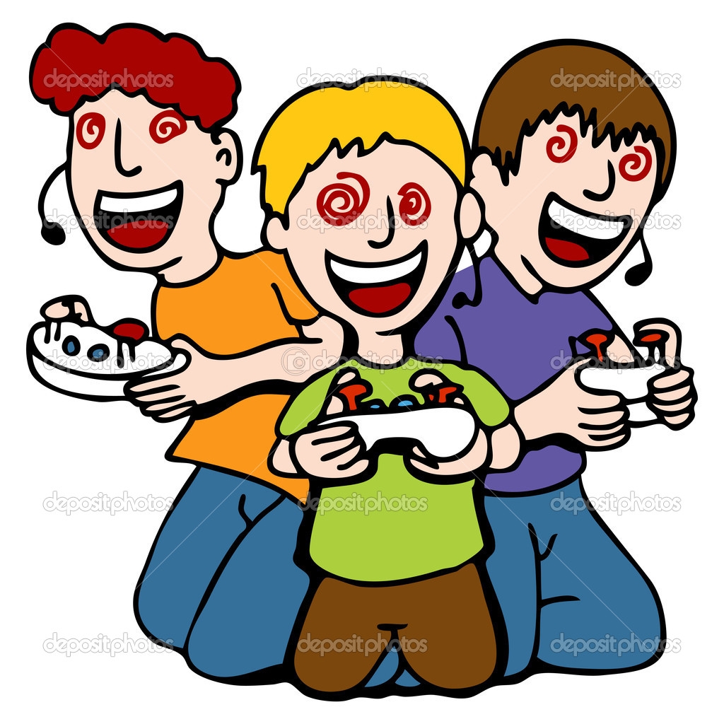 1024x1024 Kid Playing Computer Clipart