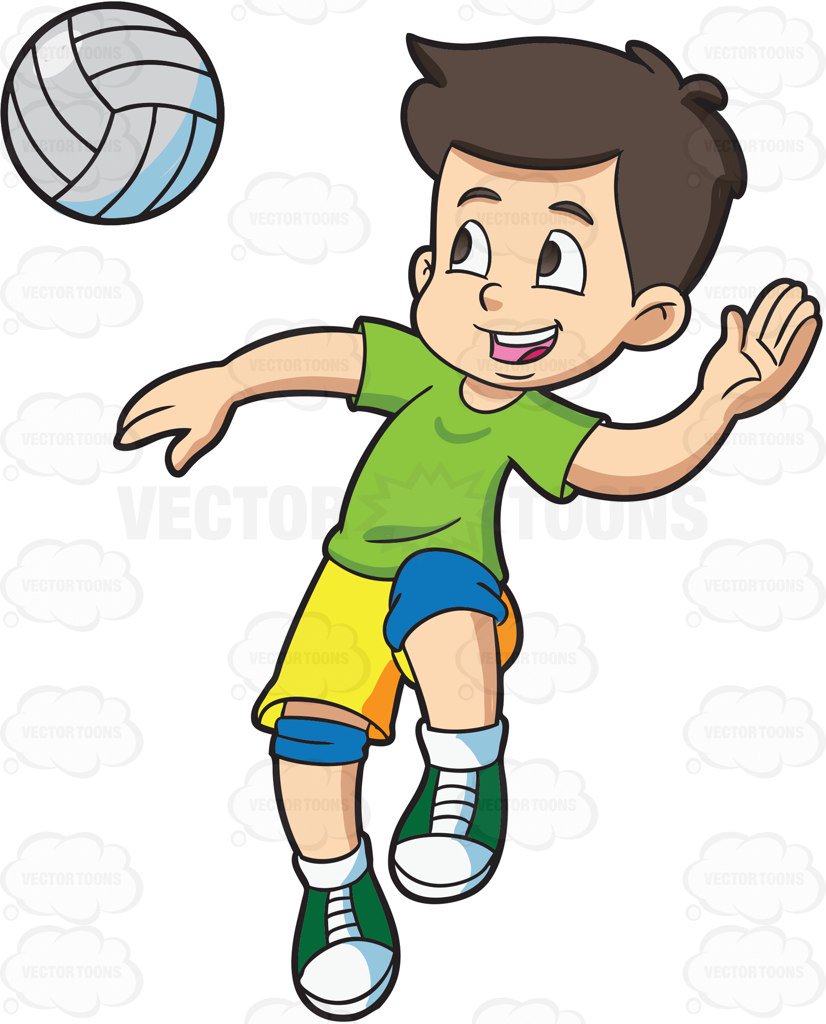 826x1024 Volleyball Clipart