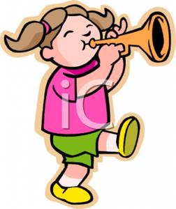 252x300 Girl Playing Music Clip Art Cliparts