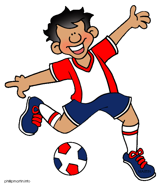 566x648 Free Kids Sports Clipart Image