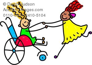 300x211 Happy Disabled Kids Playing Together Clipart Amp Stock Photography