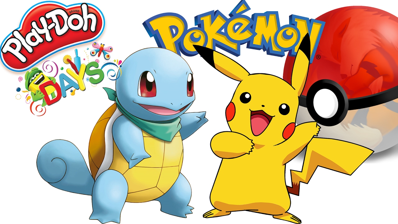 1280x720 Kids Playing With Play Doh, Surprise Games New Pokemon Toys