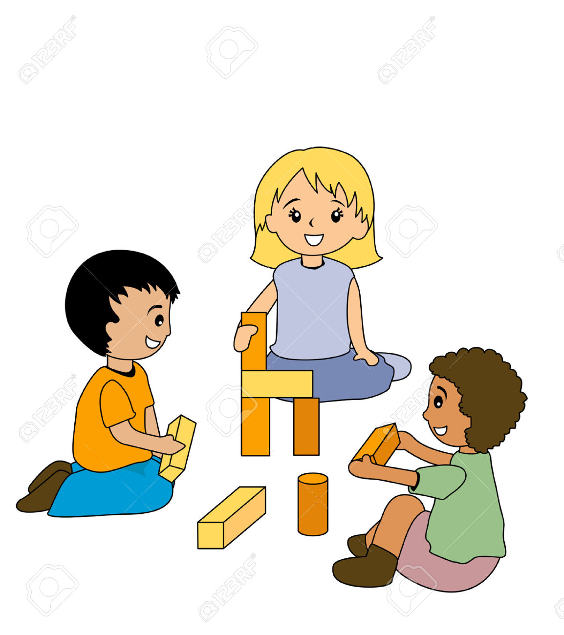 1154x1300 Block Play Clipart