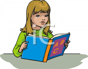 350x275 Girls Reading Books Children Clipart, Explore Pictures