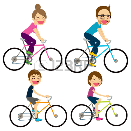 450x450 9,592 Children Bike Stock Illustrations, Cliparts And Royalty Free