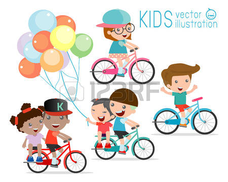 450x360 Pushbike Clipart Riding Bike