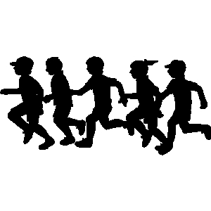 300x300 Kids Running Clipart