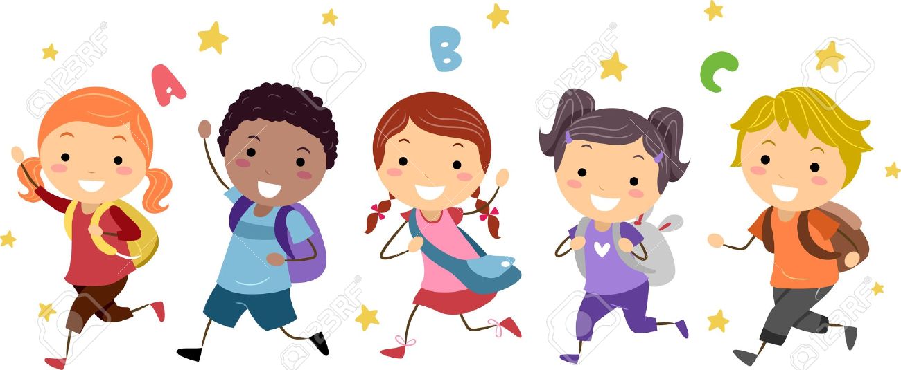 1300x535 Clip Art Kid Running