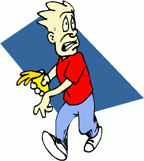 Scared boy PNG Clipart. Afraid Clipart PNG. Frightened Clipart. Running scared PNG.
