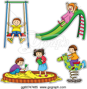 350x358 Play Center Preschool Clipart