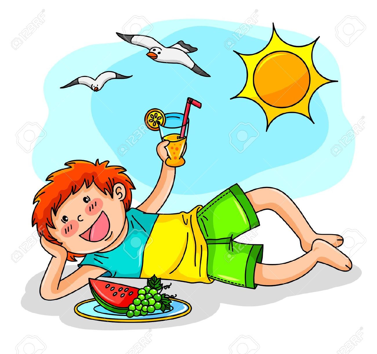 1300x1220 Summer Season Clipart