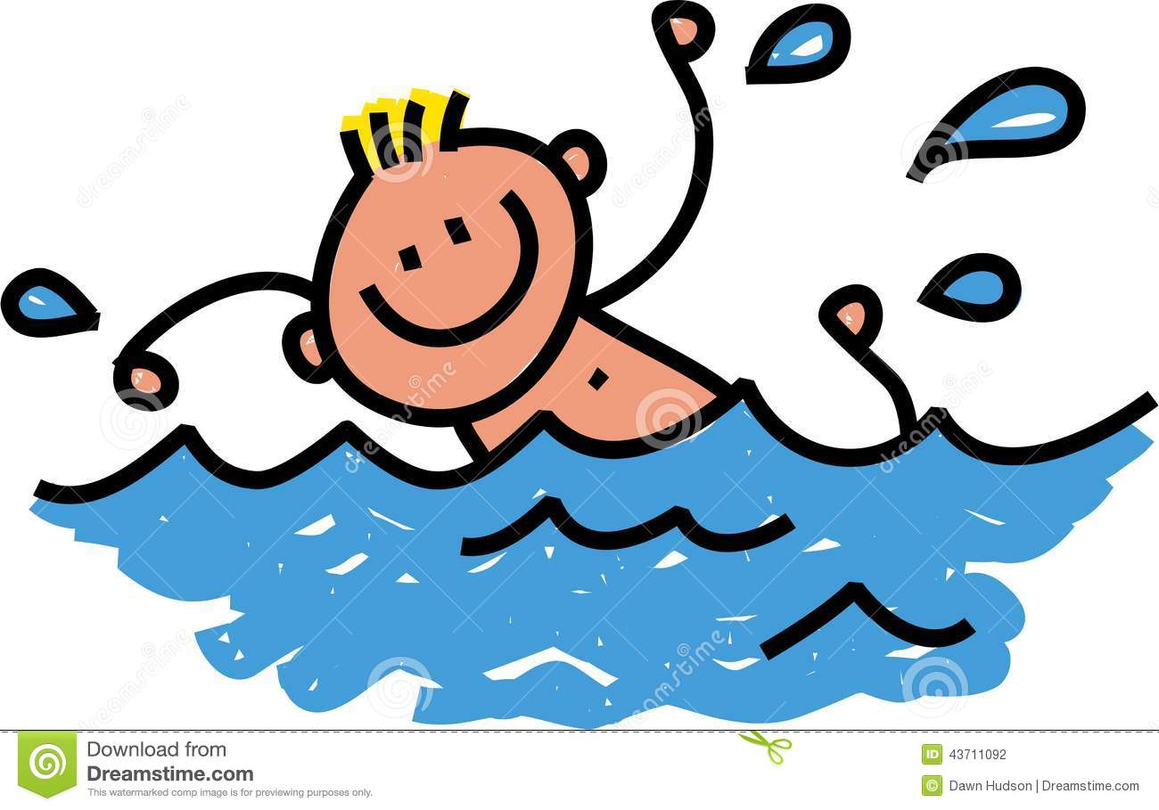 1300x909 Swimmer Cartoon Clipart