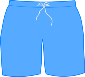 298x270 Swim Shorts Clip Art