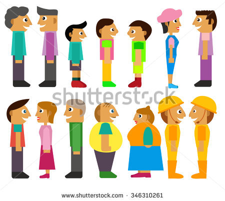 450x402 Each Other Clipart