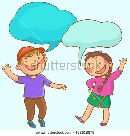 450x470 Talking To Each Other Clipart