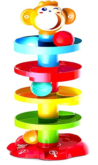 327x550 Activity Roll N Swirl Ball Ramp Educational Puzzle