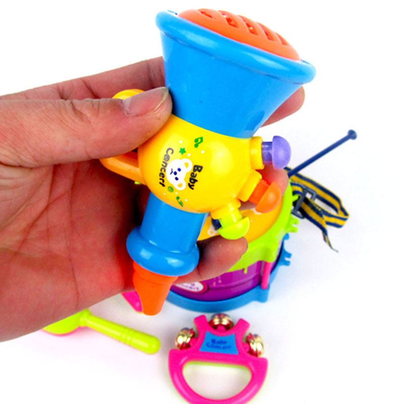 800x800 5pcsset Toy Musical Instrument Kids Music Toys Roll Drum Musical