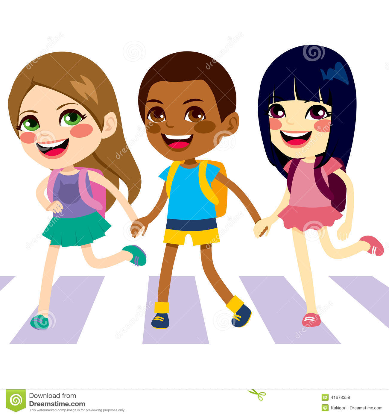 1300x1390 Street Clipart Kids Crossing