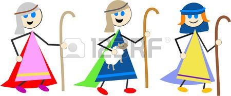 450x187 Illustration Of Stickman Kids Playing Nativity Scene In School