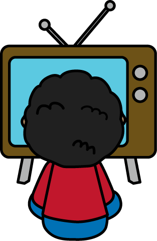 313x479 Watching Tv Kids Watch Tv Clipart Clipartfest