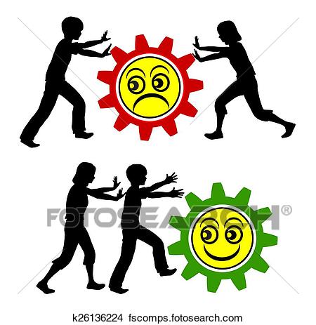 450x463 Drawings Of Kids Working Together K26136224