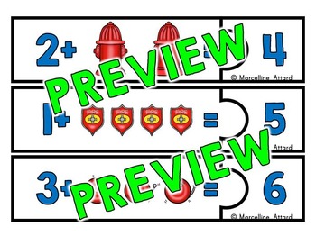 350x262 Fire Safety Kindergarten Math, Addition Counting On Strategy By