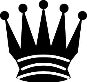 300x281 Black Chess Queen Clip Art Clipart Panda