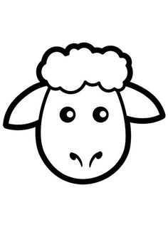 236x333 Coloring Page Sheep