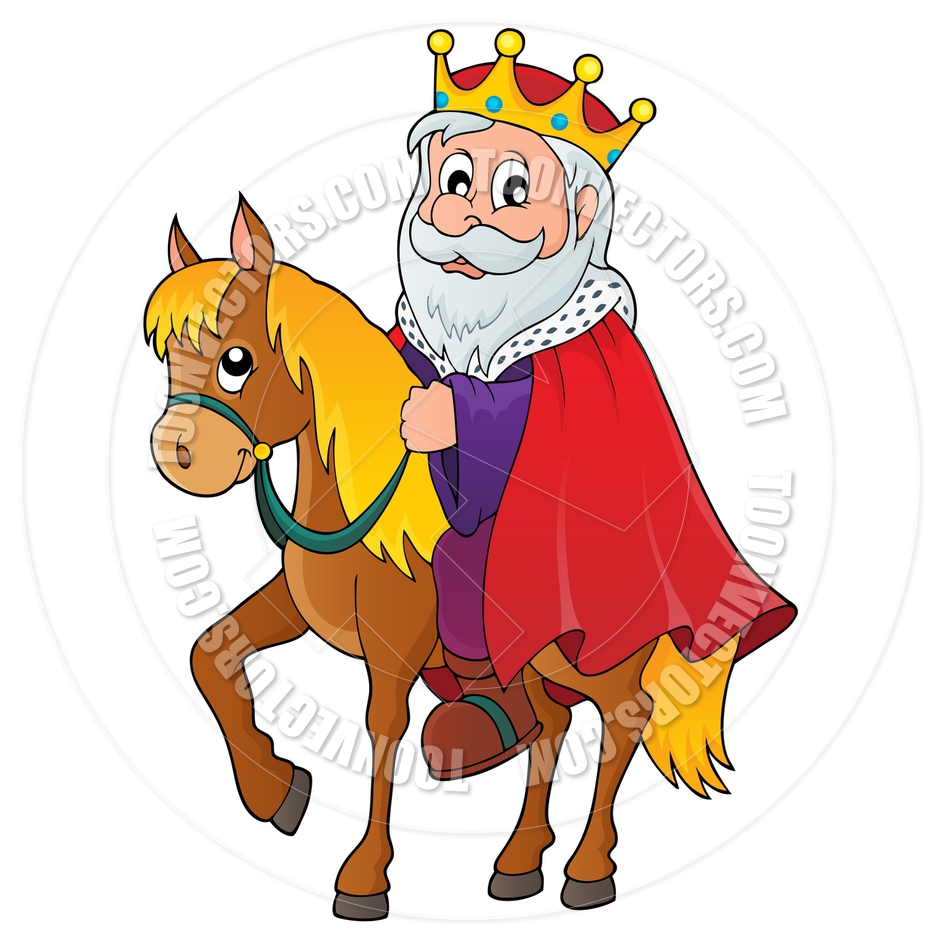 940x940 Cartoon King On Horse Theme Image By Clairev Toon Vectors Eps